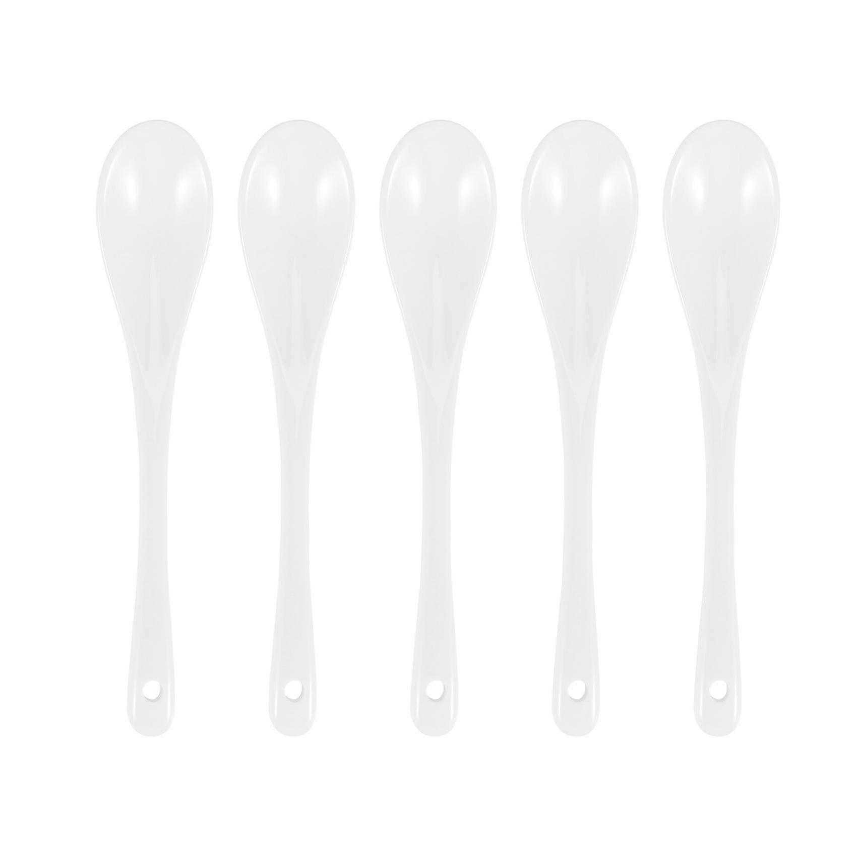 Set Of 5ceramic Spoon Teaspoon Spoon Jam Honey