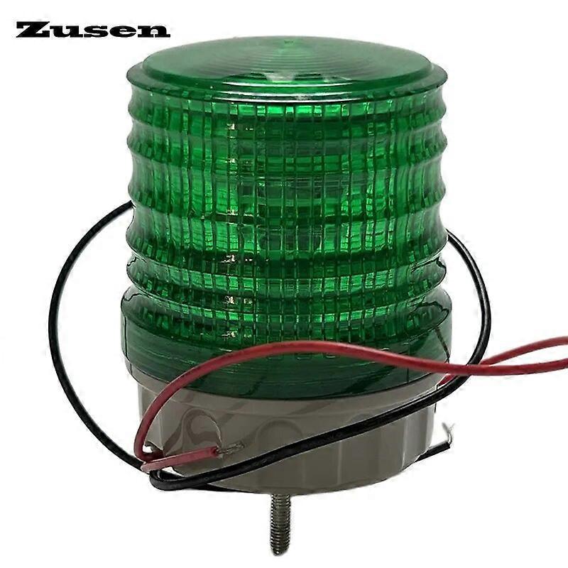 Begleri-Zusen TB5051-G 12v 24v 110v 220v Green Small Signal Light Three Modes Switch Strobe Flash Always on Warning led Lamp