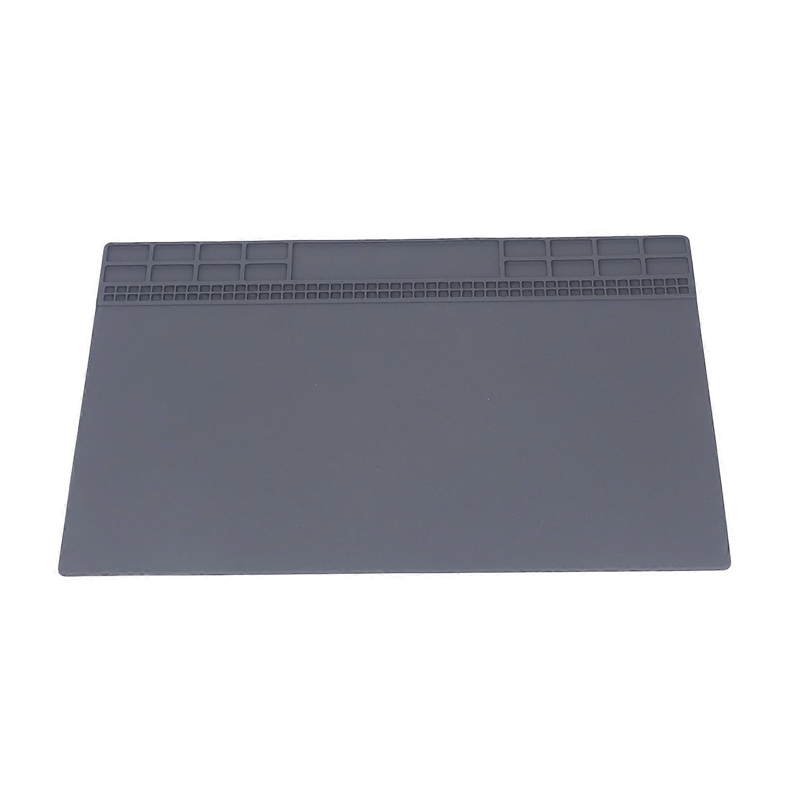 Silikone reparationsmåtte varmeisolering skridsikker loddeplade med opbevaringsområder til vedligeholdelse af mobiltelefontablet