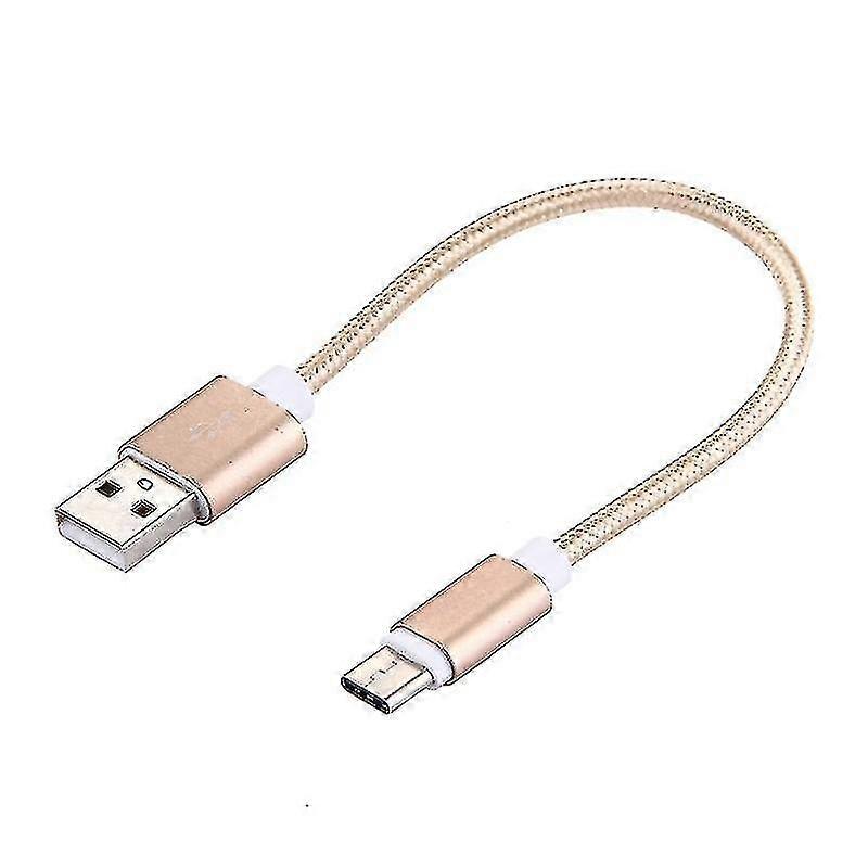 Male Type-c Data Style Usb-c Sync Charging Woven Cable