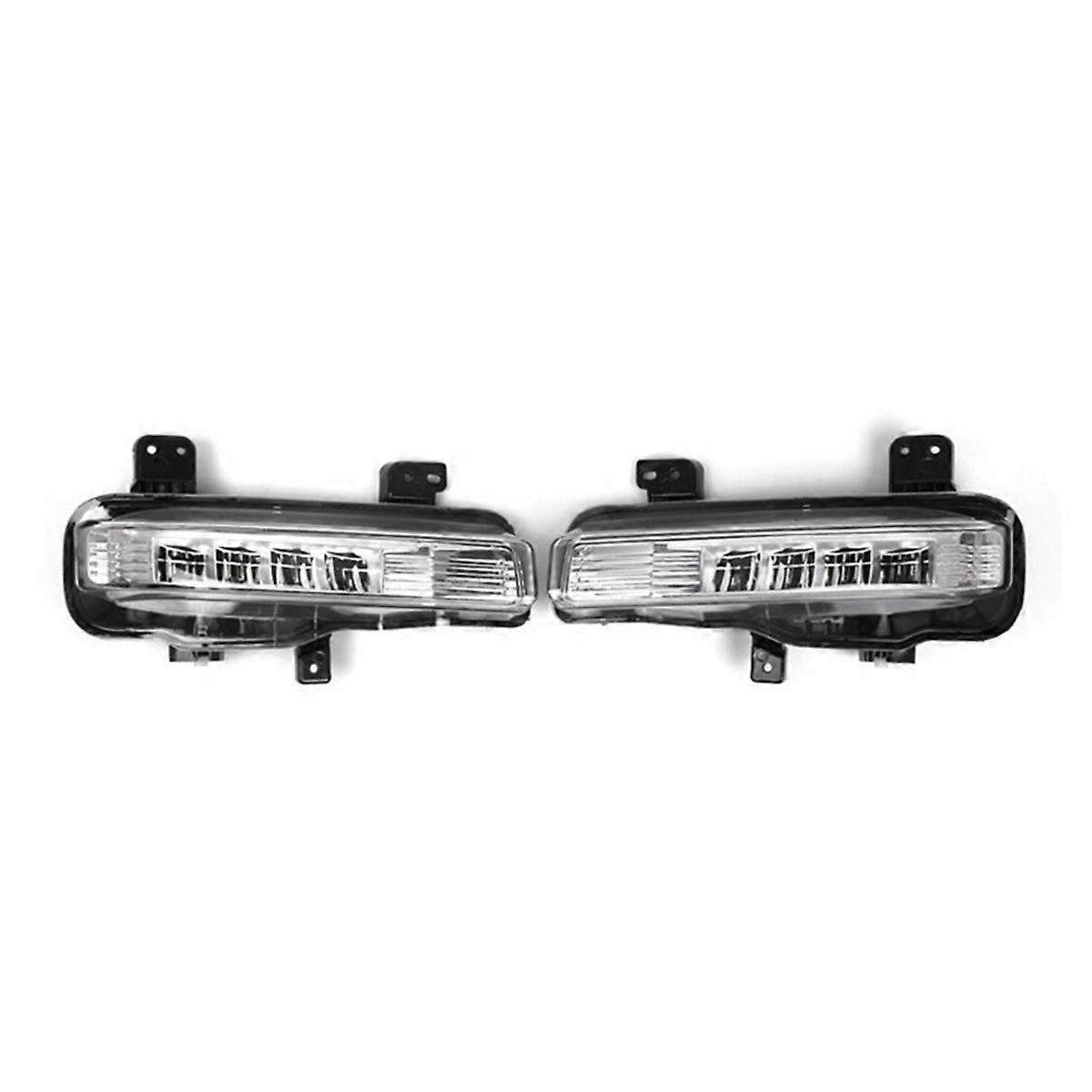 Led Daytime Running Lights Fog Lights Kits Bumper Lamps for Explorer 2020-2023
