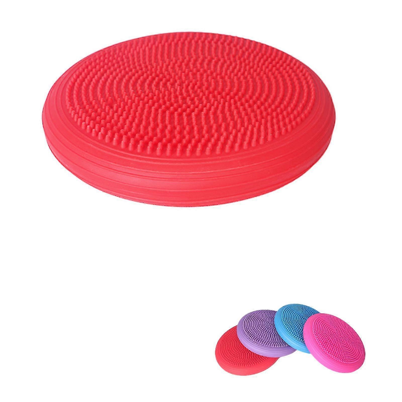 Wiggle Seat for Sensory Kids Inflated Wobble Cushion Sensory Seat Flexible Seating for Classroom, Balance Disc with Needle Pump Wobble Cushion for Kid