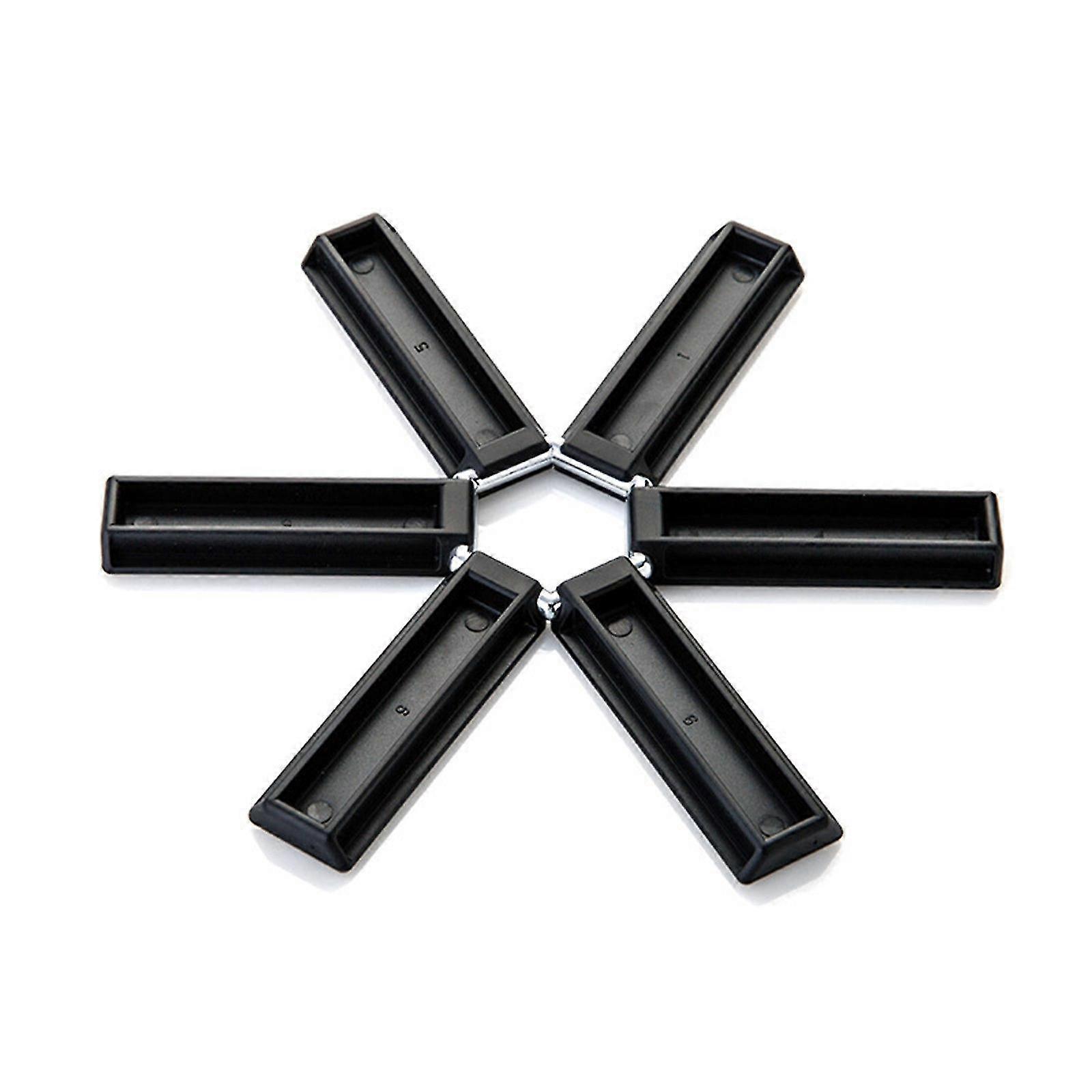 creative foldable heat insulation pad portable non-slip insulating compact design expandable tabletop pot holder