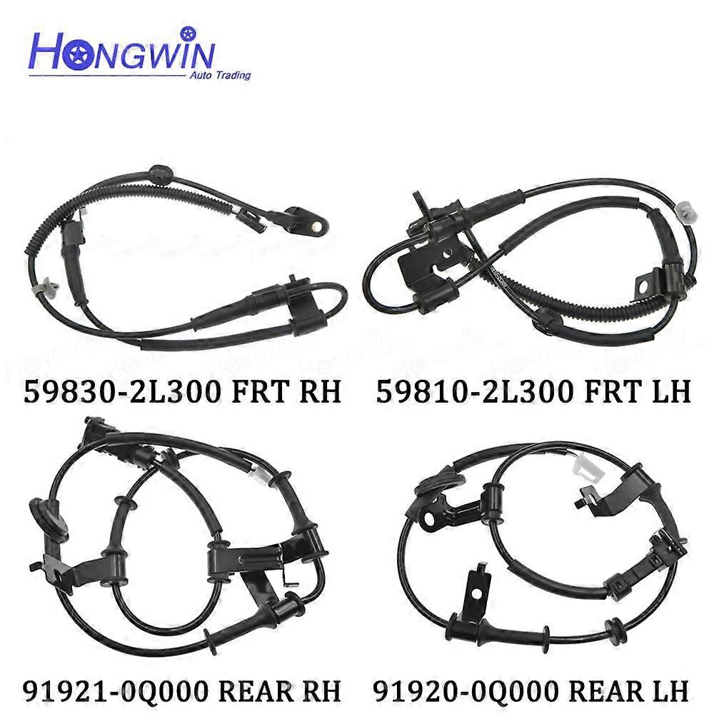 59830-2L300 91920-0Q000 91921-0Q000 ABS Speed Sensor Front Reae RH LH Fits Hyundai Elantra I30 Scenic Ceed 1.4 1.6 1.8 2.0 07-12