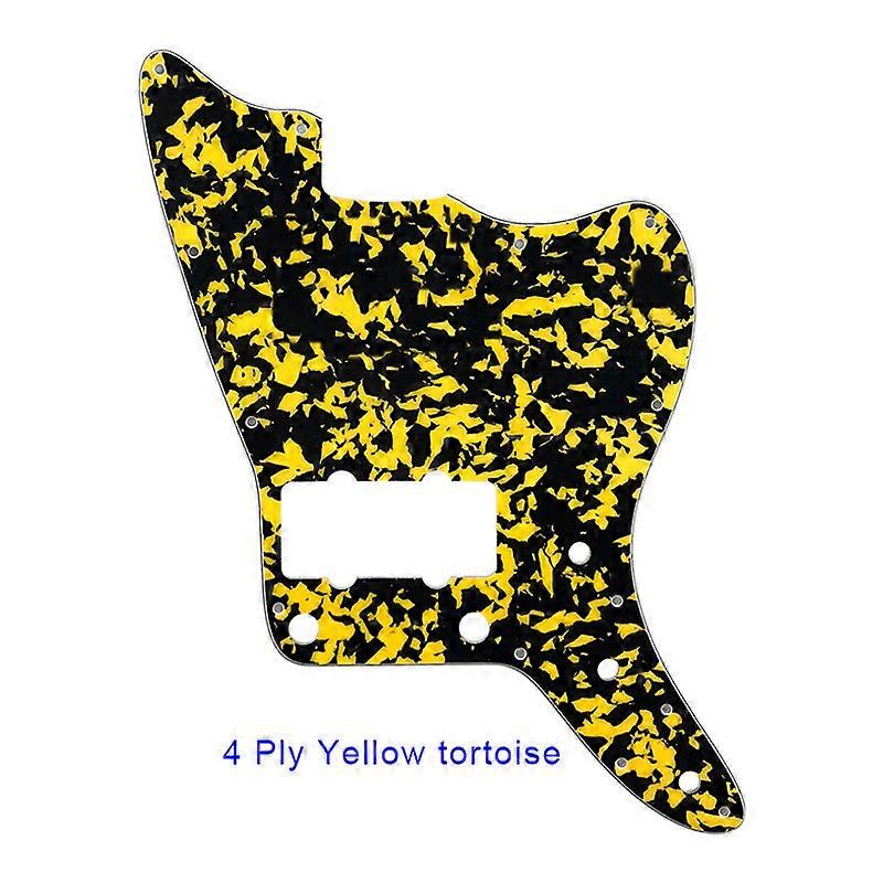 Custom Guitar Parts für US No Upper Controls Jazzmaster Style Gitarre Schlagbrett mit Tonabnehmern Scratch Replacement