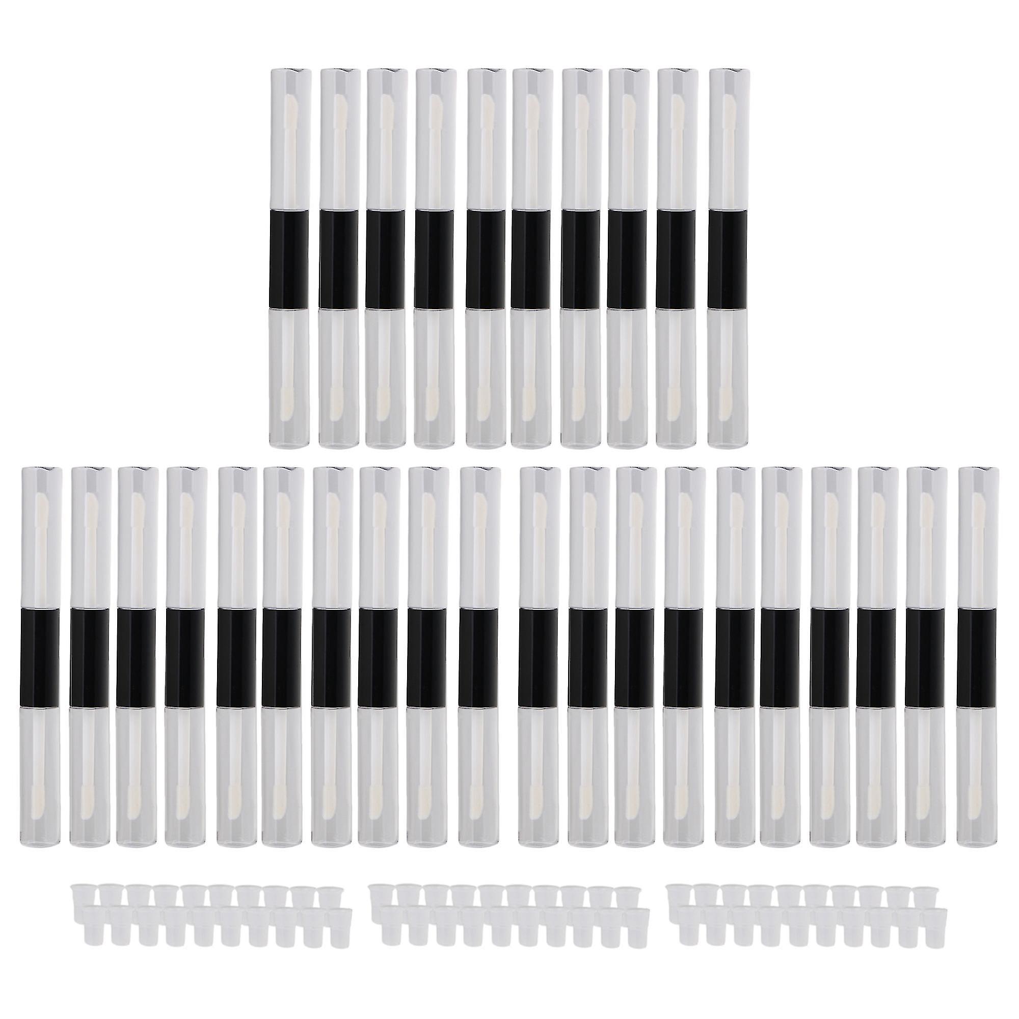 Lip Gloss 30pcs Transparent 5ml Plastique Emty Rechargeable Lip Gloss Flacon Contenant Ppm-1625