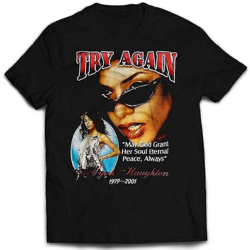 Aaliyah Try Again Rap T-shirt