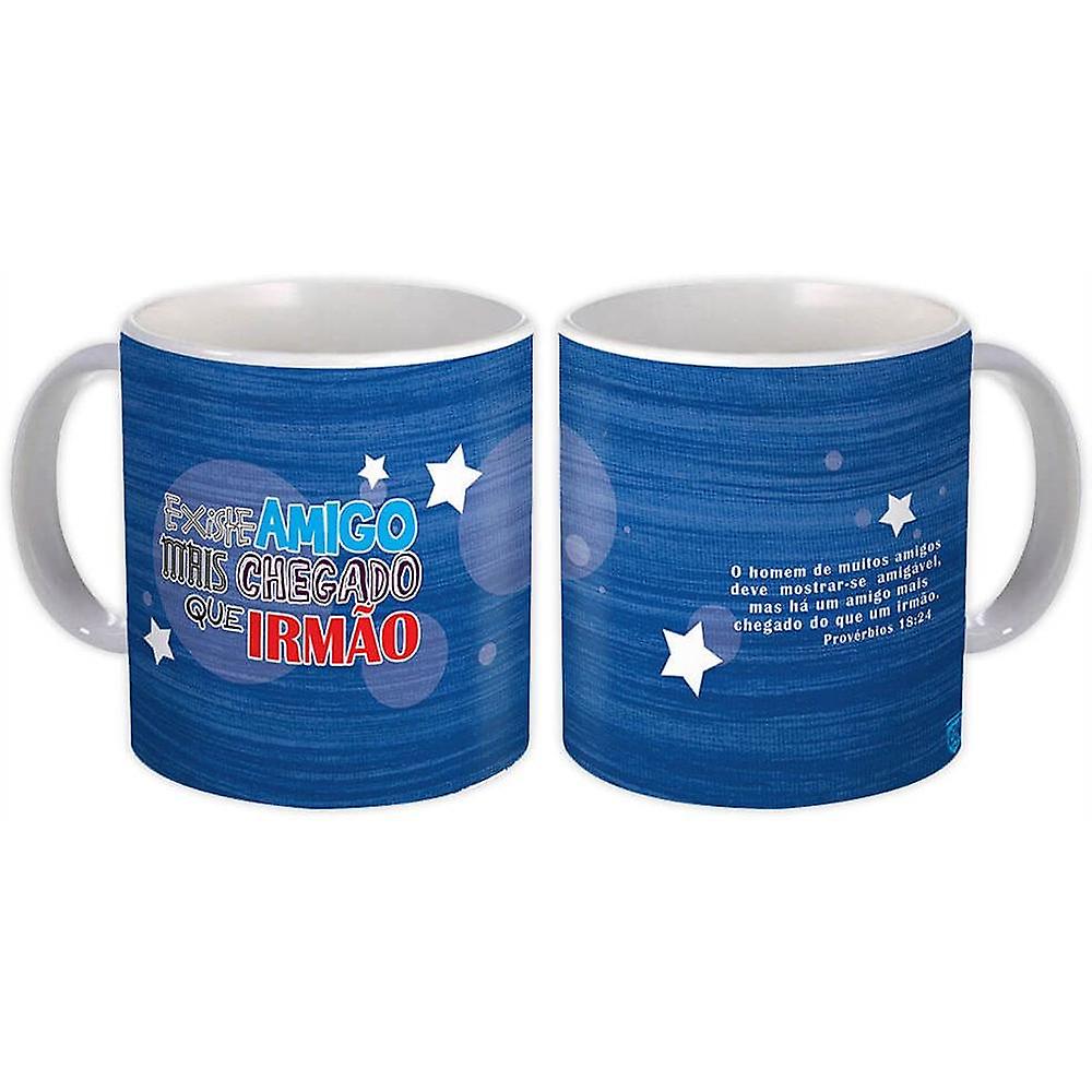 Presentmugg: Existe Amigo Mais Chegado Que Irmao Christian