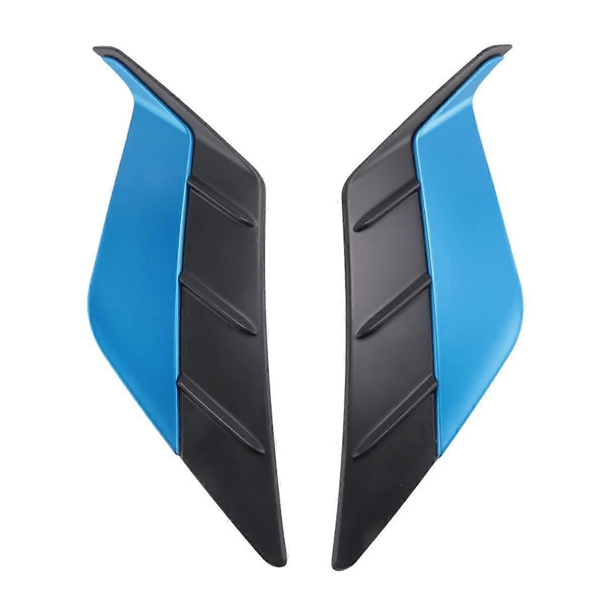 for 2020 2021 ABS Chrome Blue Rear Fog Light Lamp Bezel Cover Trim Exterior Garnish