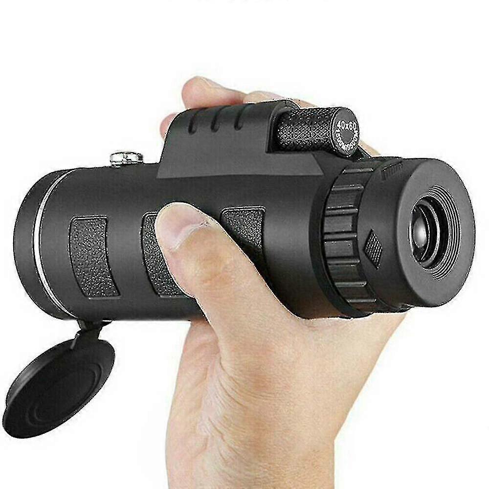 Hd Monocular Low-light Night Vision Binoculars - 40x60 Magnification With Bracket