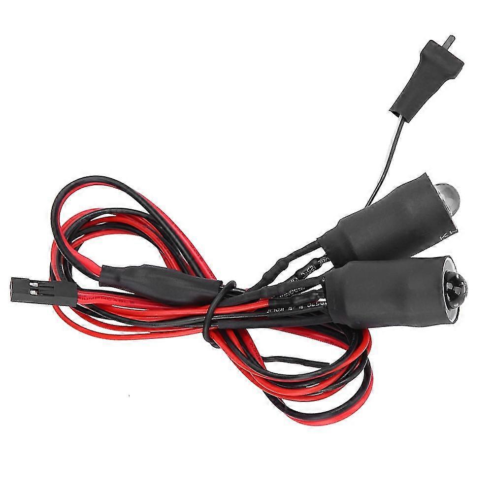 RC General Headlight Remote Control Car LED Light DIY Modification Accessory 13mm Red White