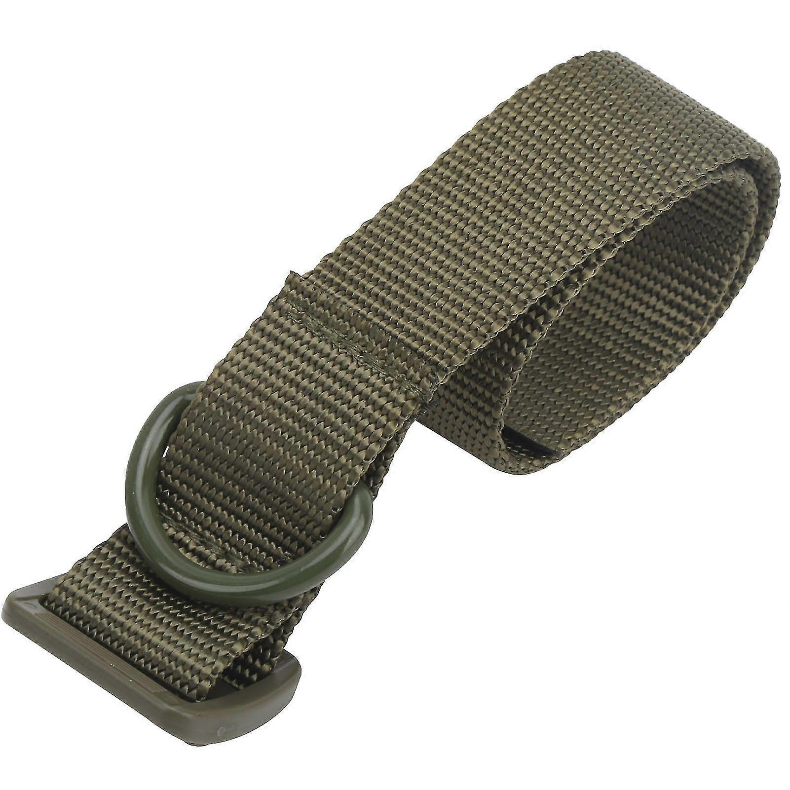 Green Adjustable Outdoor Nylon Safety Hanging Strap with D Ring