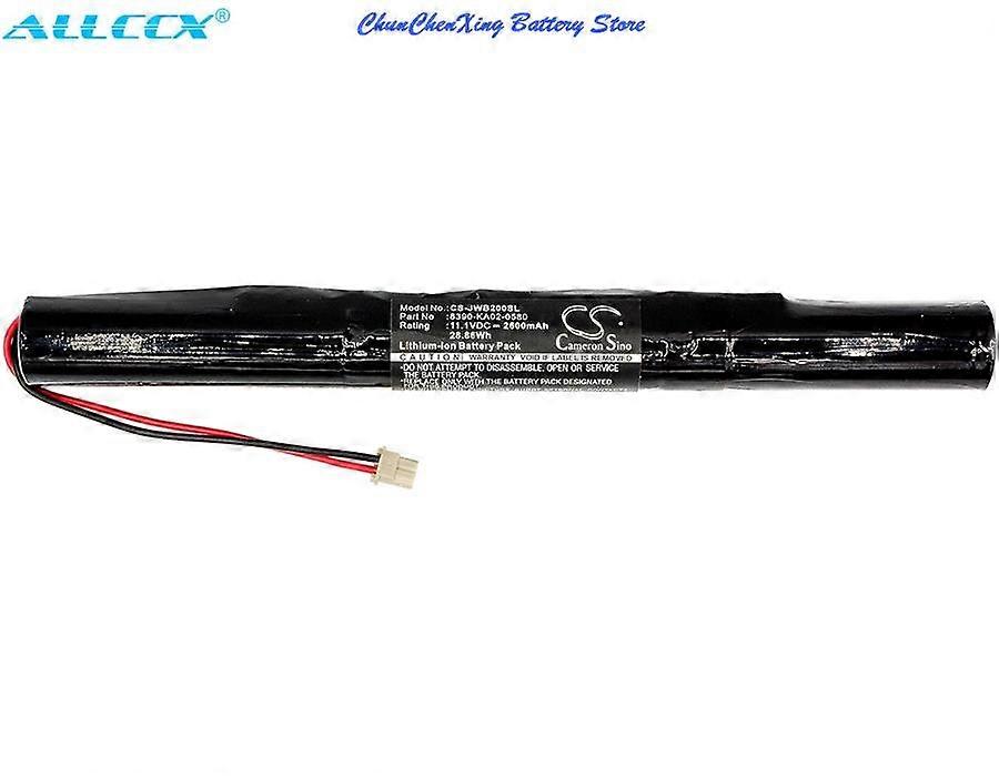 2600mAh/3400mAh Battery 8390-KA02-0580, J200/ICR18650F1L for Jawbone Big Jambox, J2011-02-US, J2011-03-US