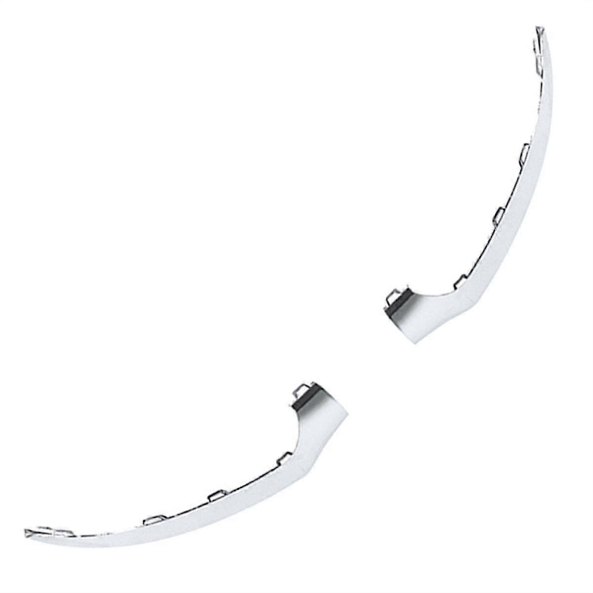 1Pair Front Bumper Lip Lower Chrome Trim Strip for - -Class W218 CLS320 400 550 A2188851574 A218885