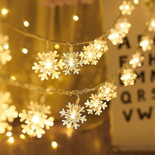 Snowflake Christmas LED Light Merry Christmas Decor for Home 2023 NavidadChristmas Tree Ornaments Xmas Gifts New Year 2024