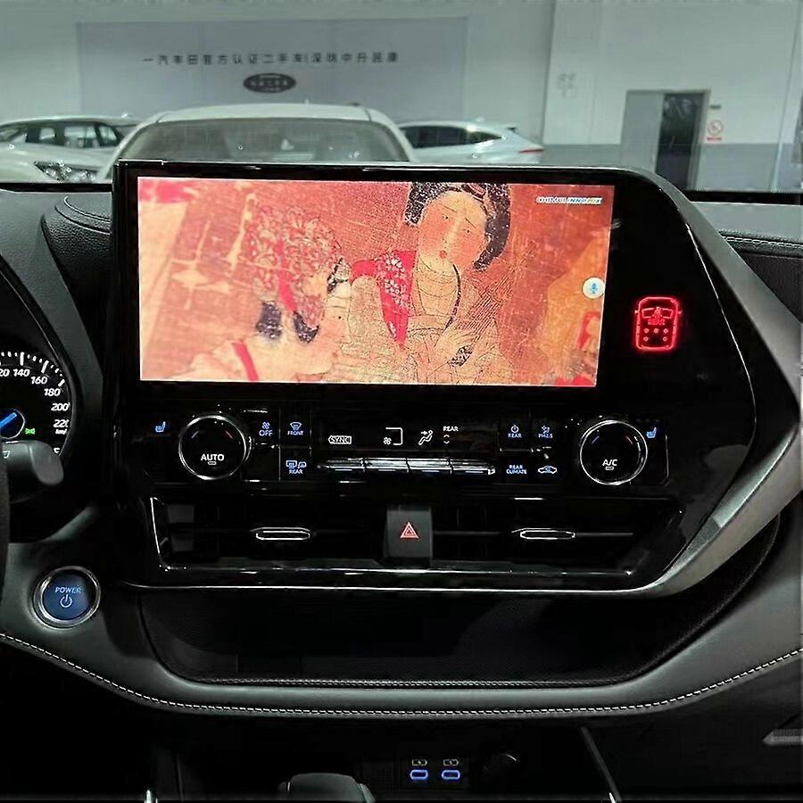 12,3-Zoll-Bildschirm Auto Multimedia Video Player für Toyota Highlander 2020-2022 Android Radio GPS Navigation Head Unit Carplay