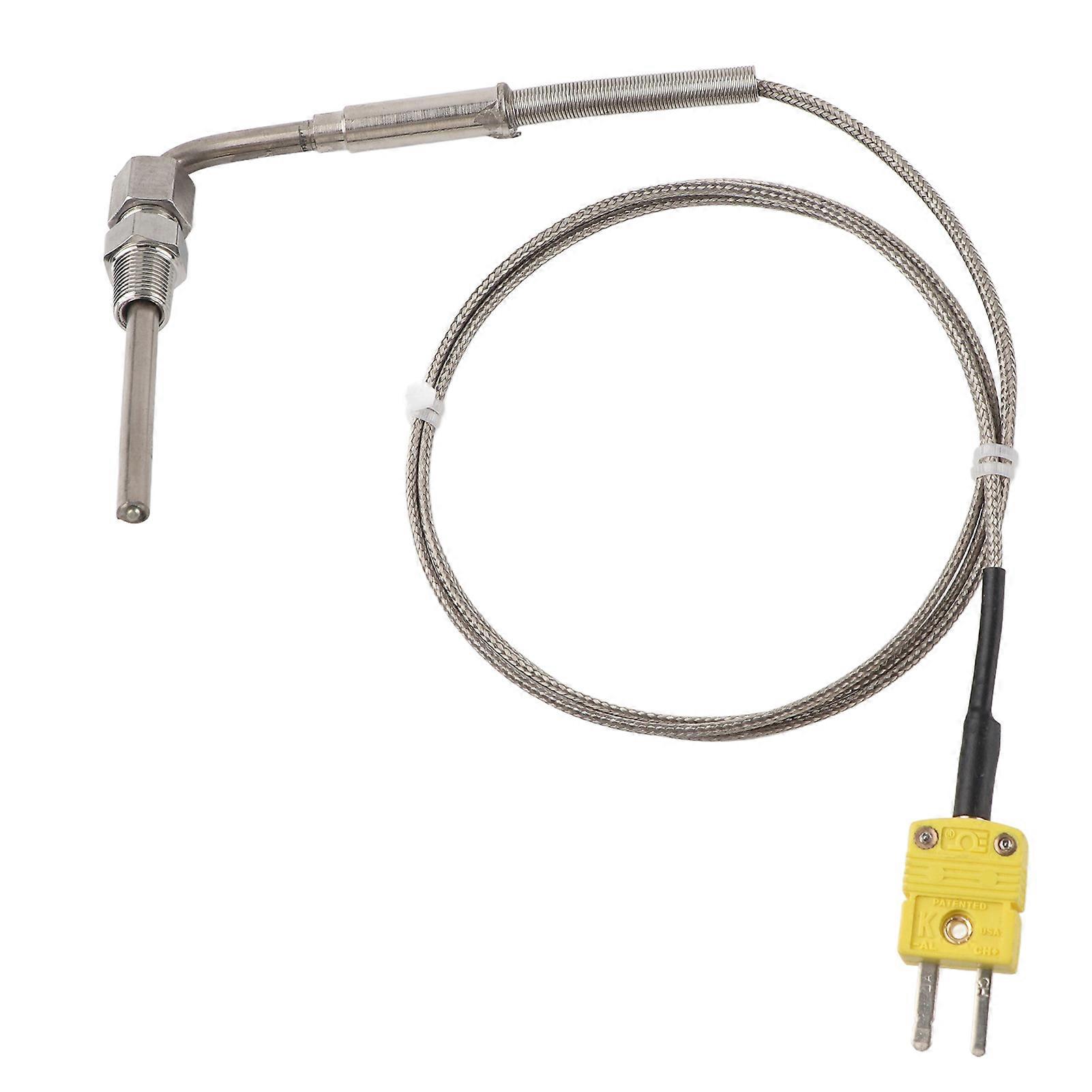 EGT Thermocouple K Type for Exhaust Gas Temp Probe with Exposed Tip and Connector