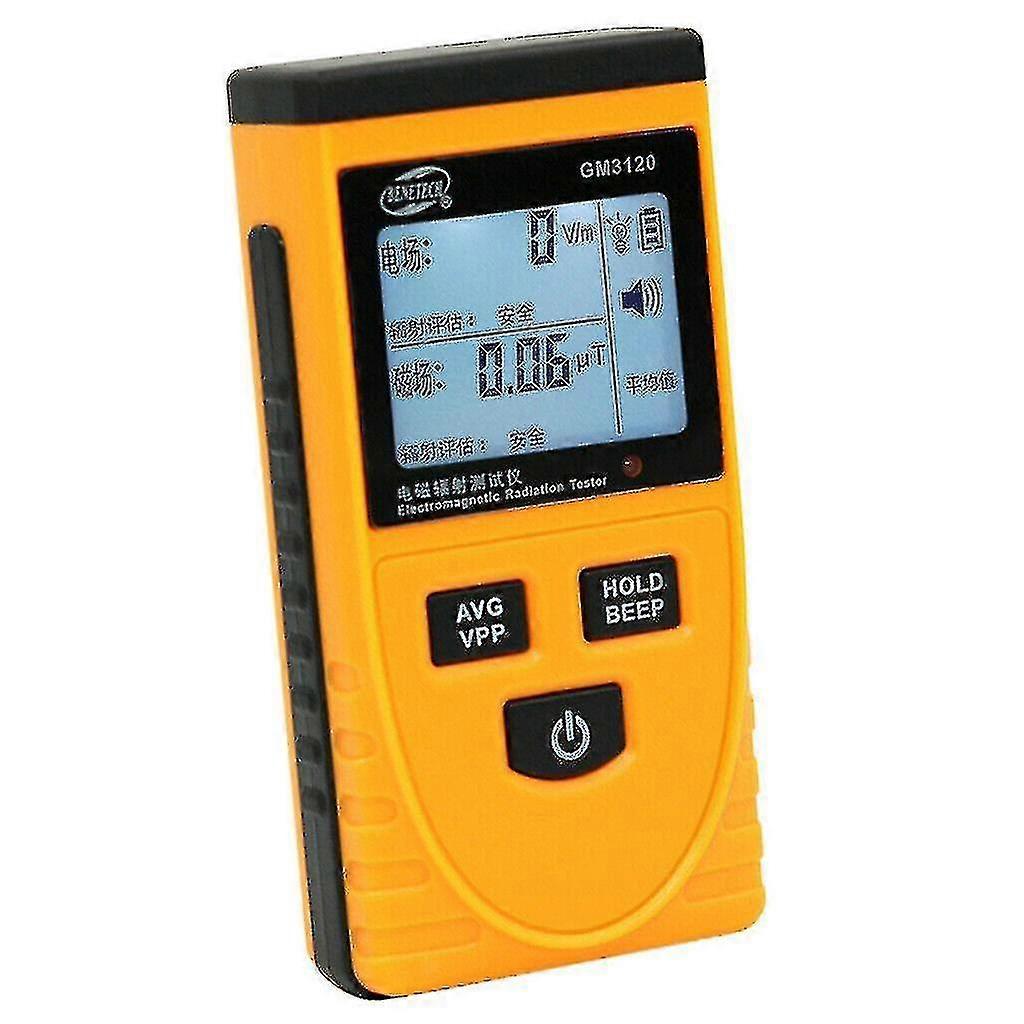 High Accuracy Radiation Detector Counter Meter Dosimeter With Large Lcd New