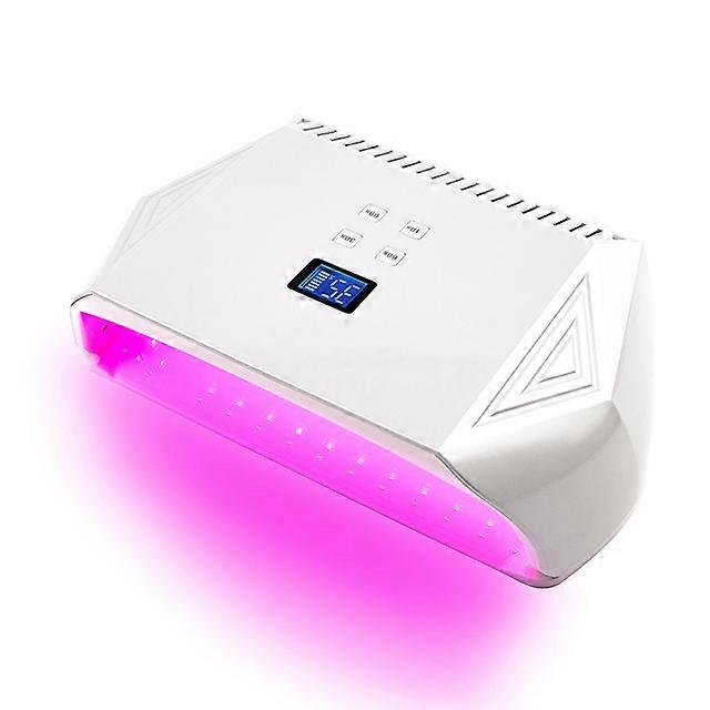 Two Hands Curing Rechargeable Nail Lamp Red Light Gel Polish Dryer Cordless Manicure Machine Wireless Nail UV LED Lamp