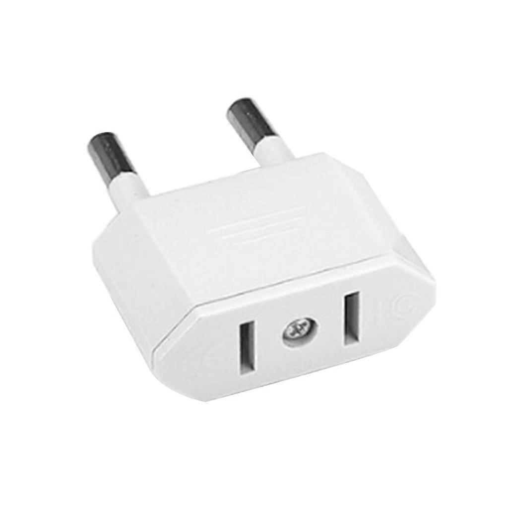 Universal Input from USA to Europe Travel Power Plug Adapter Converter 2 Pin