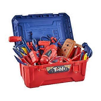 Pretend Play Set Accessoires voor Kinderen Gereedschapsset 48-delig Kindergereedschapsset Fantasiespel Kinderspeelgoed Met Gereedschapskist En Elektronisch Speelgoed Boor Speelgoed Gereedschap Voor T