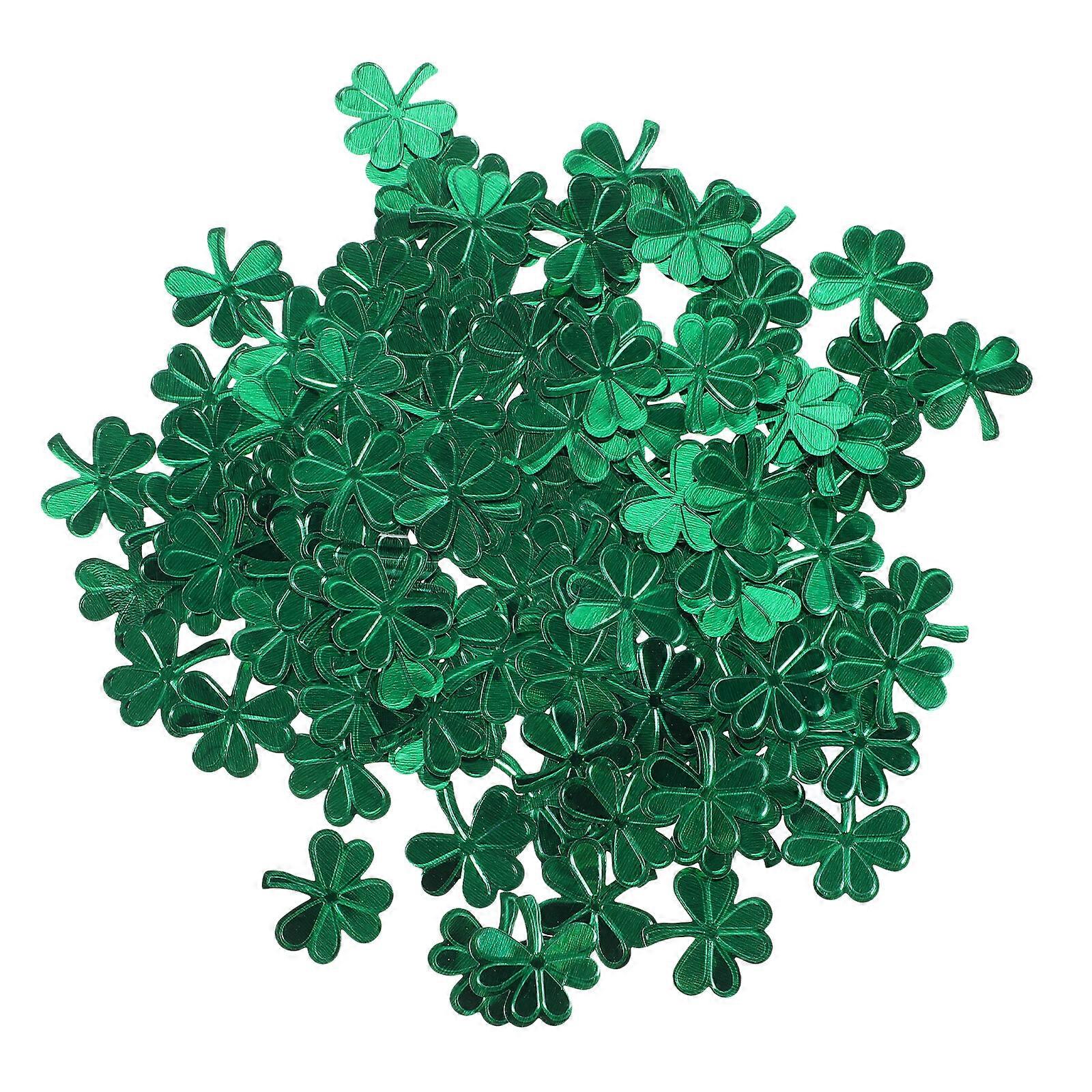 1 Bag of Shamrock Irish Lucky Sequins Decoration St Patrick's Day Table Confetti