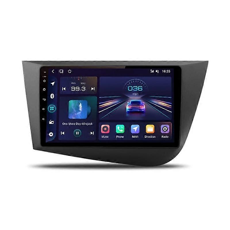 2 Din For Seat Leon 2 2005-2012 Car Radio Carplay 4g 8-core Wifi Android Auto Car Stereo Car Multimedia Video Player GPS Navigation DSP RDS