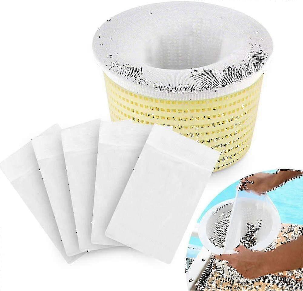 5 Pcs Swimming Pool Filter Socks, Swimming Pool Garbage Set, Filter