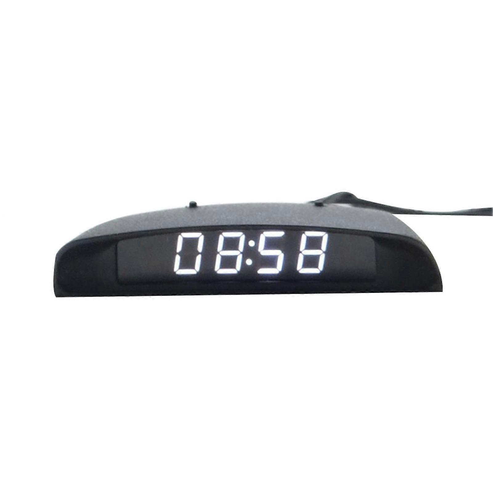 Electronic Clock 3-in-1 Function Shading Visor ABS LED Electronic Clock for Car