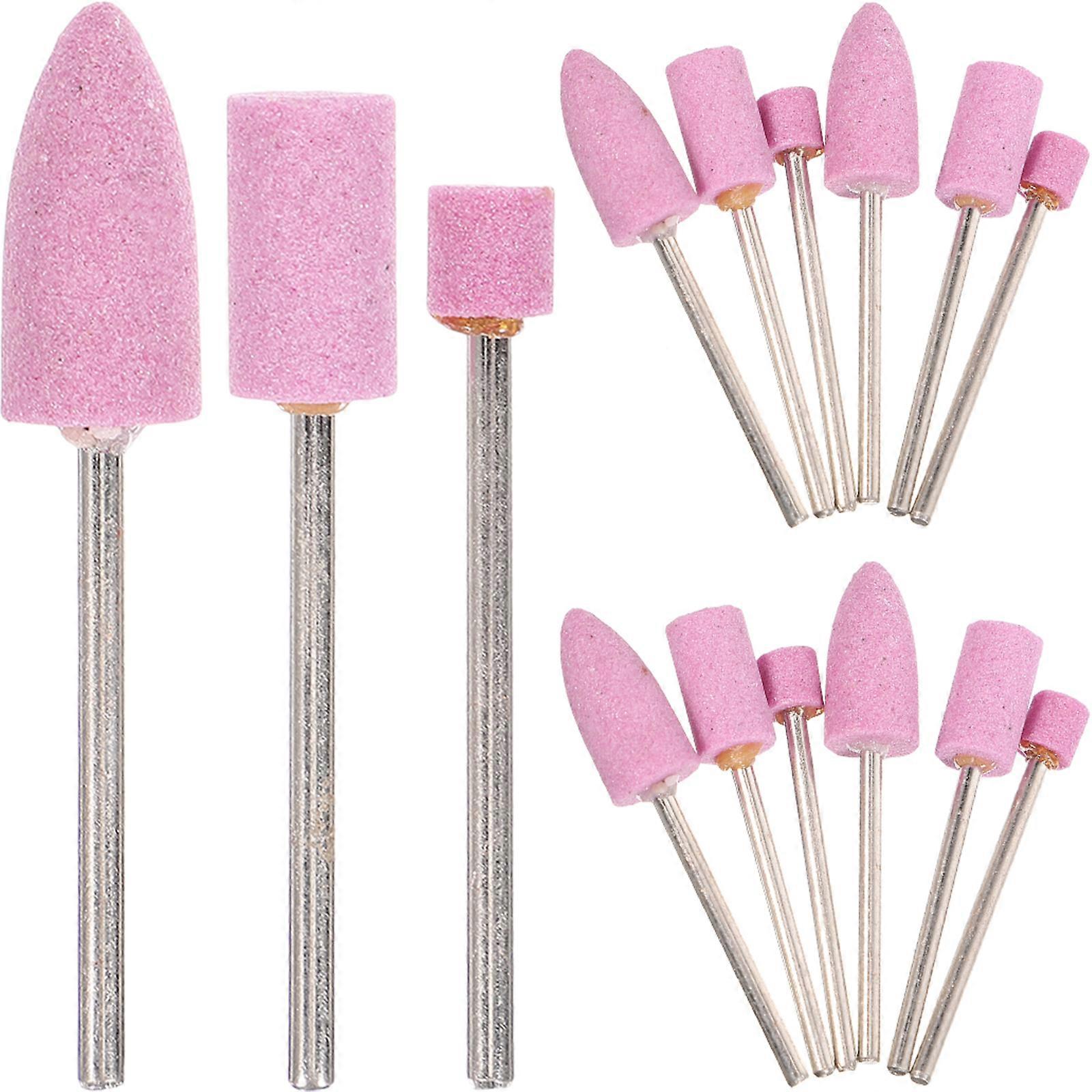 15pcs Grinding Stone Set Sanding Drill Bits Rotary Tool Grinding Stones Bits