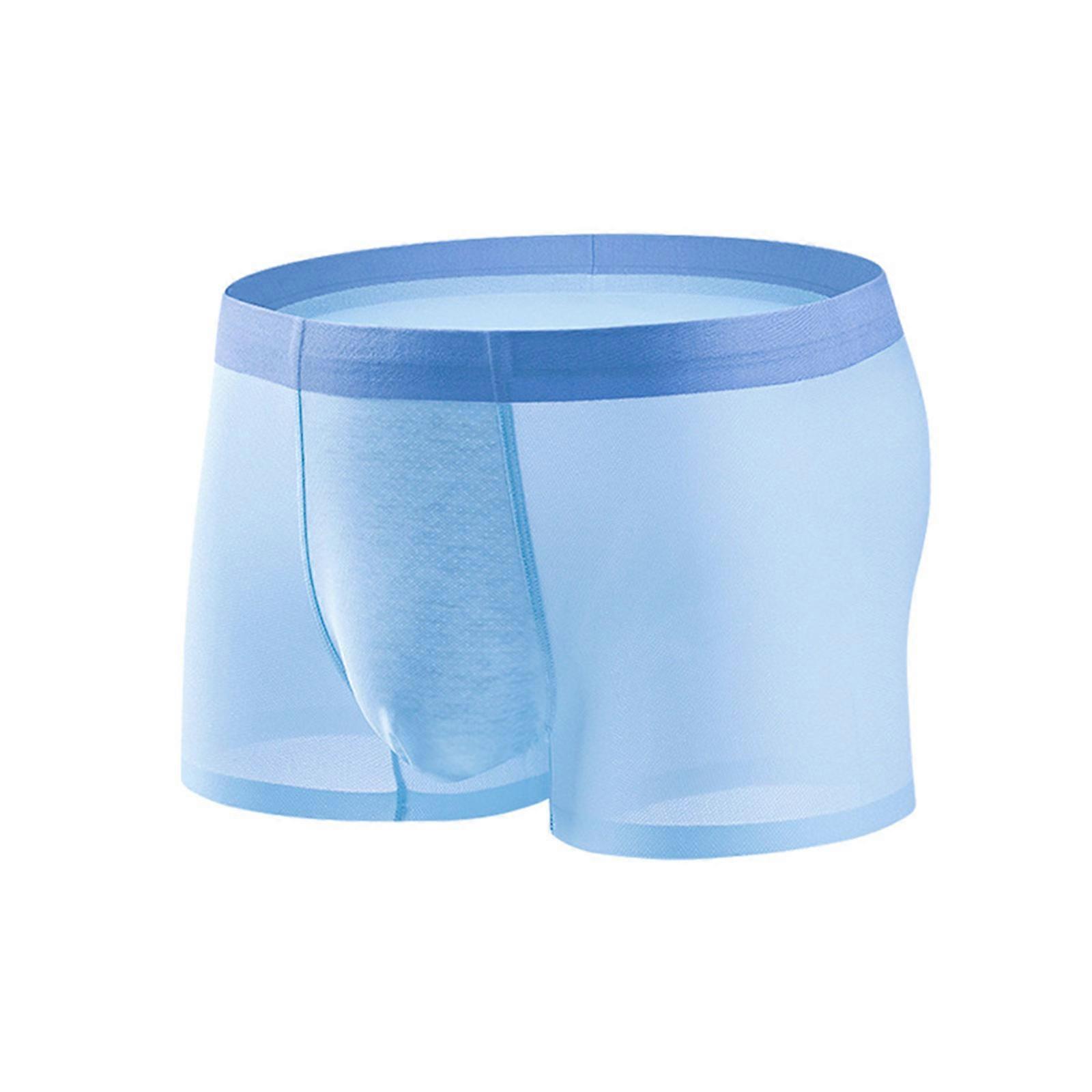 15% REDUCERE - Pantaloni scurți boxeri pentru bărbați chiloți elastici chiloți Boxeri simpli respirabili moi Scurt L - 3XL