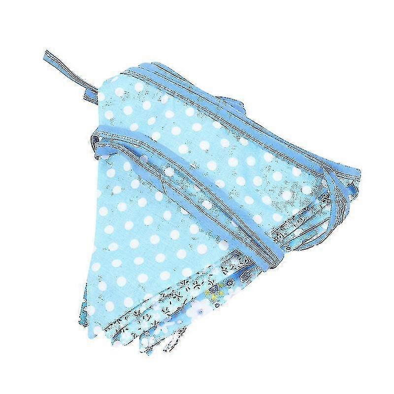 Drapeau et voile 1 pièce de coton tissu Bunting Triangle Bunting Show