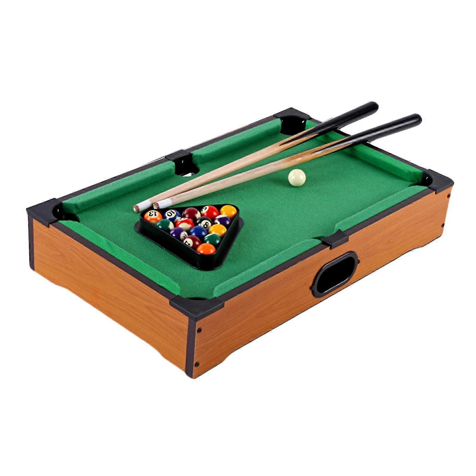Mini Pool Table Game Portable Wooden Mini Billiards Tabletop Billiards Game Small Billiards Table Great Gift For Boys And Girls