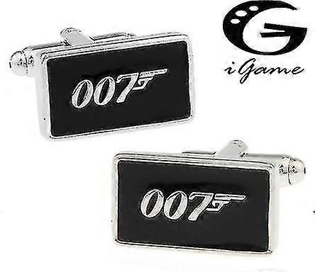 Manchetknapper Sort farve Mode Nyhed James Bond