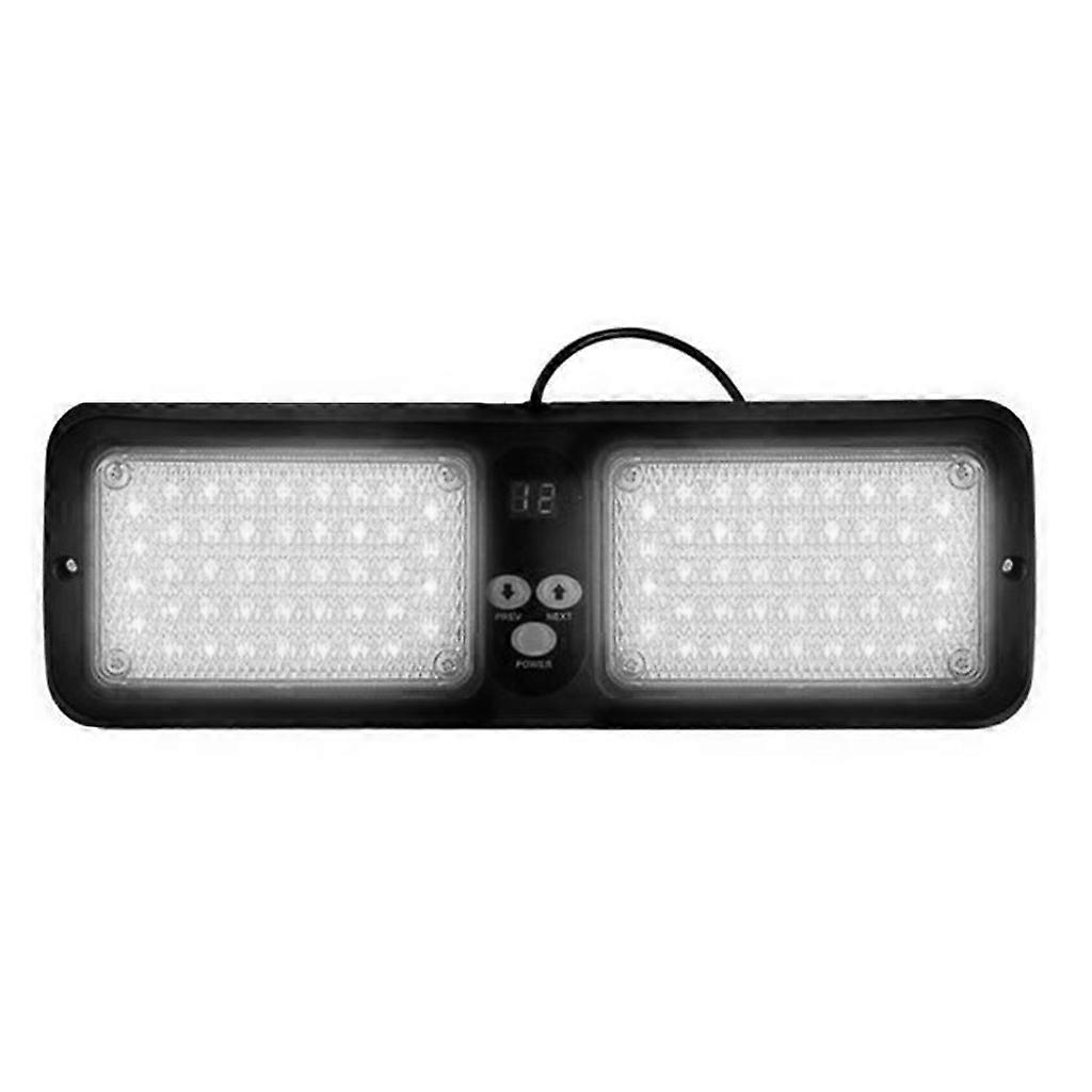 Voiture Sun Visor Warning Flashing Light Auto Atmosphere Lamp Colorful Strobe Lamp