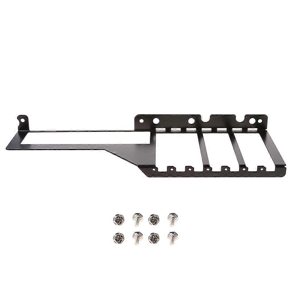 Metal Graphics VGA Card Bracket Holder Front Side Converter Computer Cooler Cooling Radiator Support
