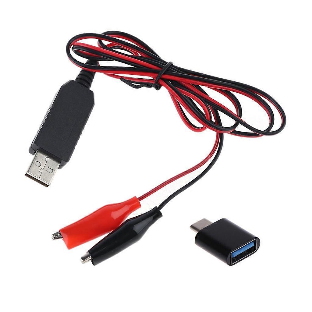 Tipo C USB 5V a 3V AA/AAA/C/D Batteria Eliminatori Cavo Convertitore Di Tensione Fissa Linea Per Telecomando Giocattolo Luce A LED