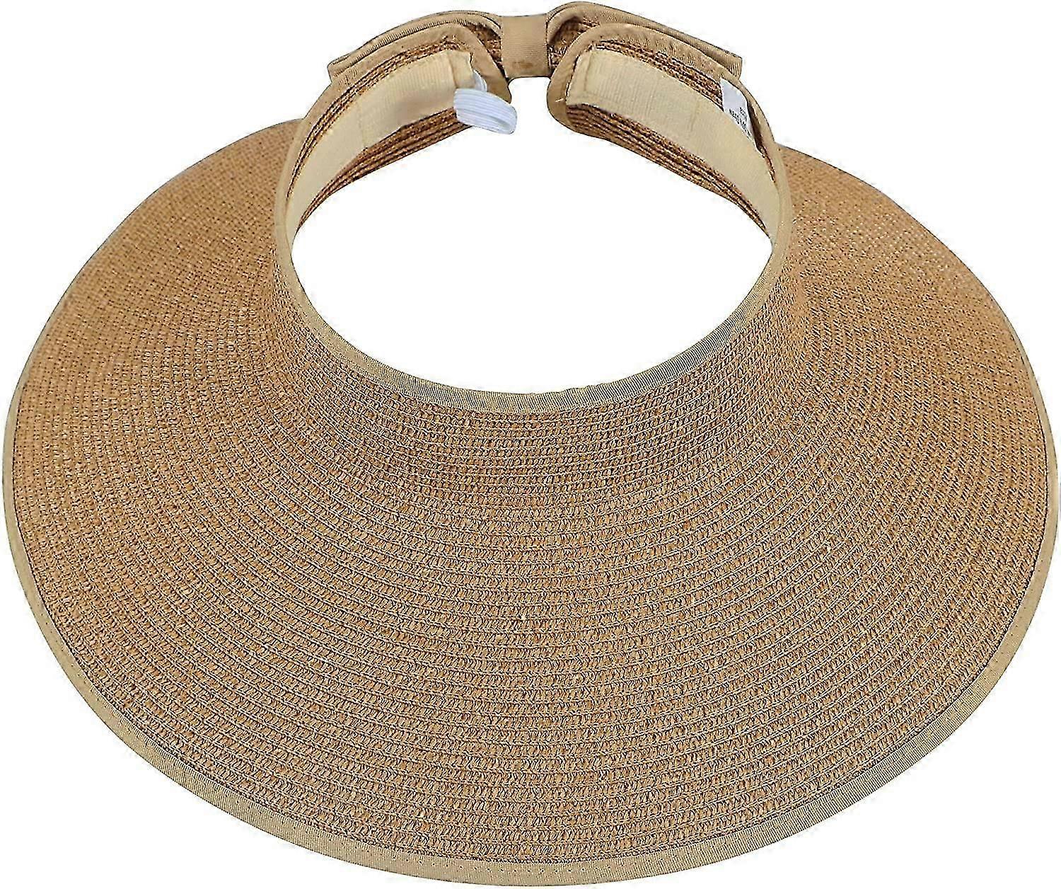 Dame UPF 50+ Wide Brim Straw Sun Hat