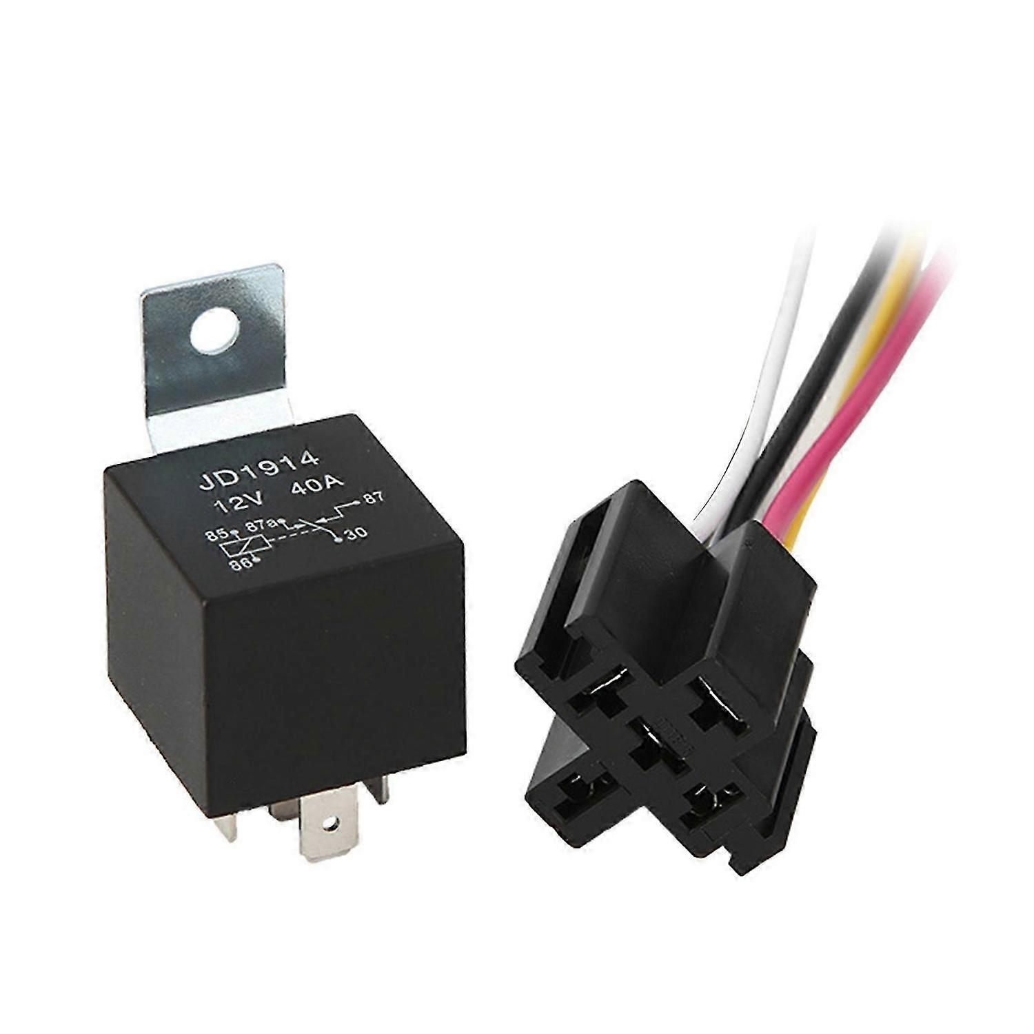 Adjustable LED Flasher Relay With Socket 4 Pin 5 Pin Car Turn Signal Indicator