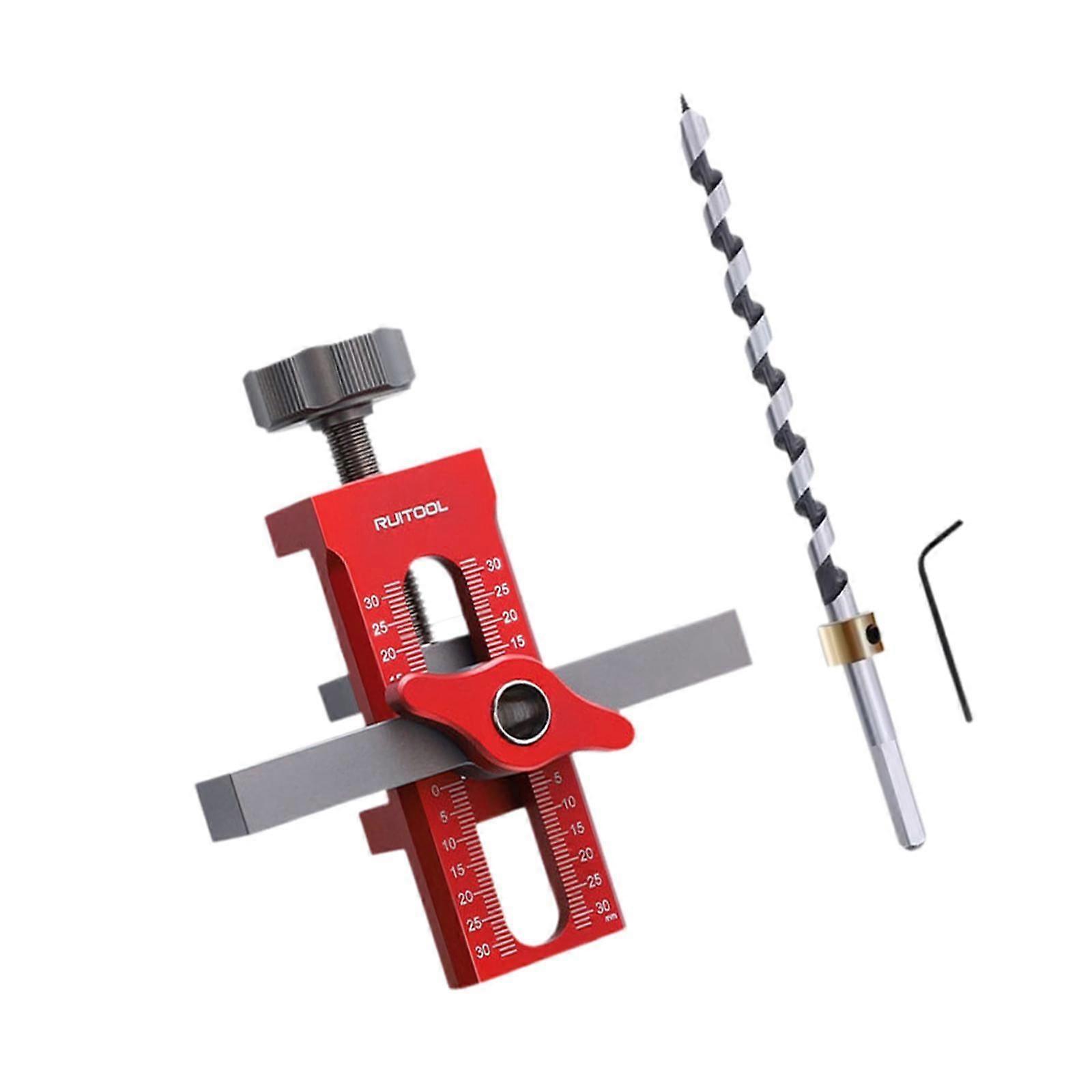 Skap Dørmontering Maskinvarejigg Solid for møbelprosjekter Aluminiumslegering Stil A