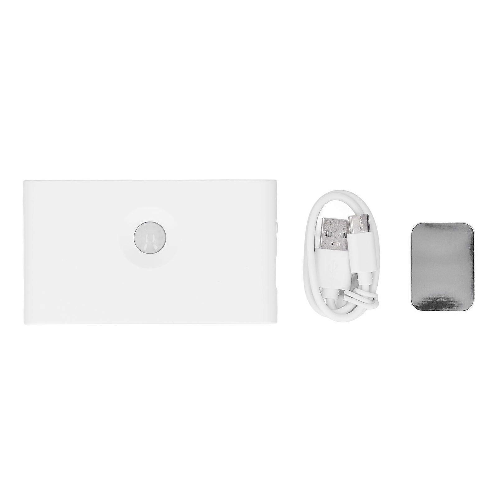 LED Motion Sensor Light Type C Rechargeable 360 Degrees Rotated Induction Night Lights with Magnetic Base