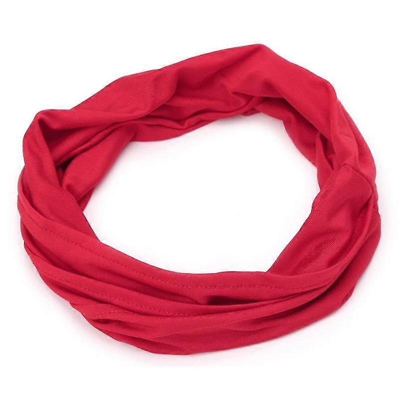 Headband Running Elastic head wrap Solid Color Girl Hair Accessories Yoga 1pc Soft Turban New Casual Wide Women Stretch Workout Handmade
