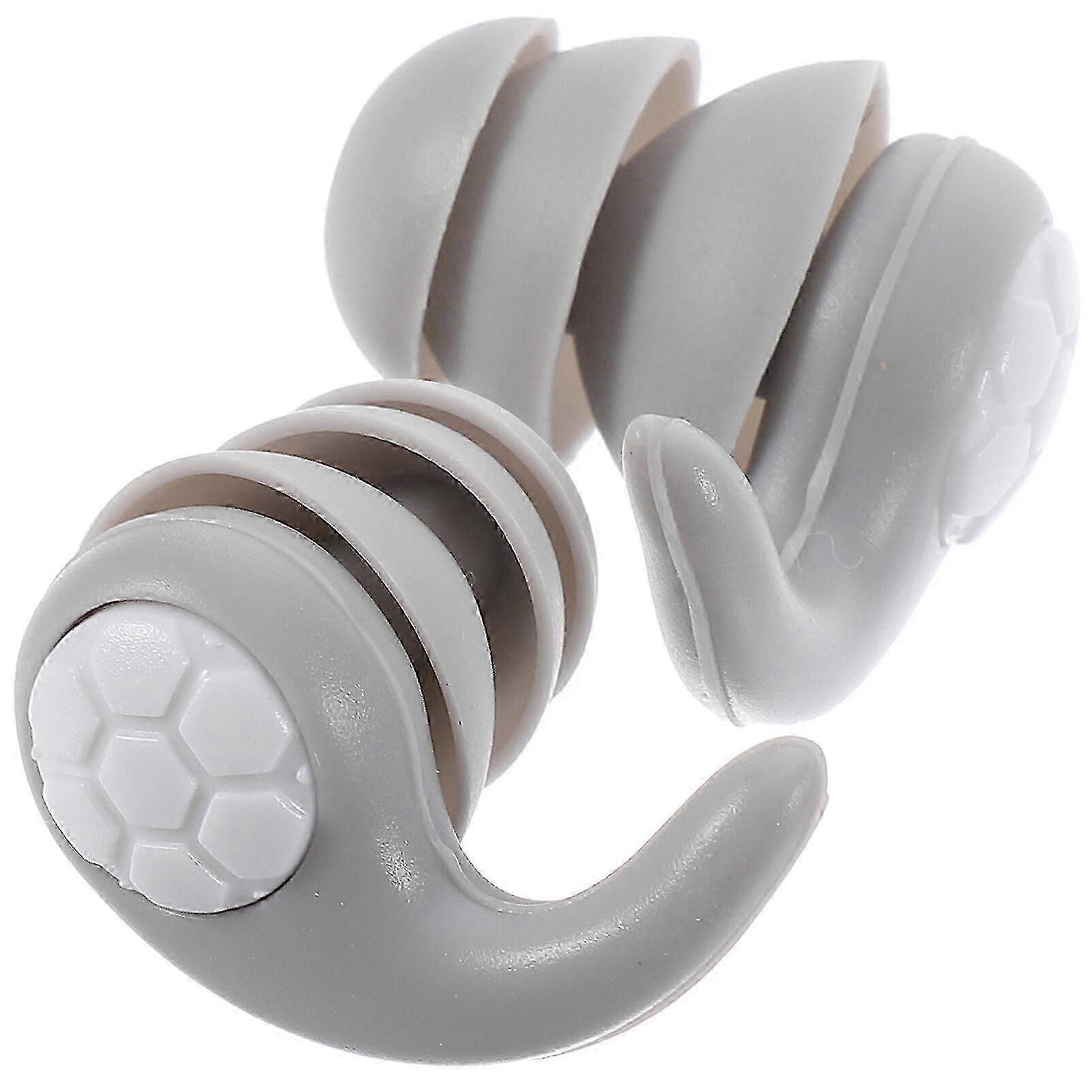 1 Pair of Swimming Ear Plugs Reusable Ear Plugs Flexible Ear Plugs Sound Proof Ear Plugs Small Earplugs