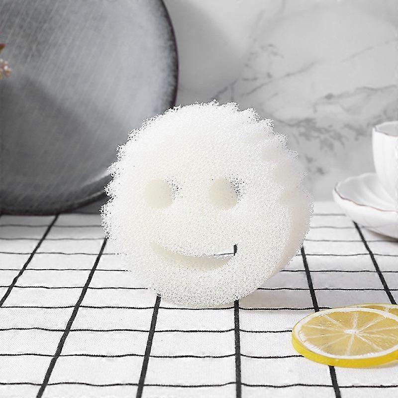 3-10Pcs Cleaning Wipe Dishwashing Sponge Cloth Strong Scouring Pad Kitchen Bathroom Miracle Sponge Stain Odor Resistant Migic Wipe