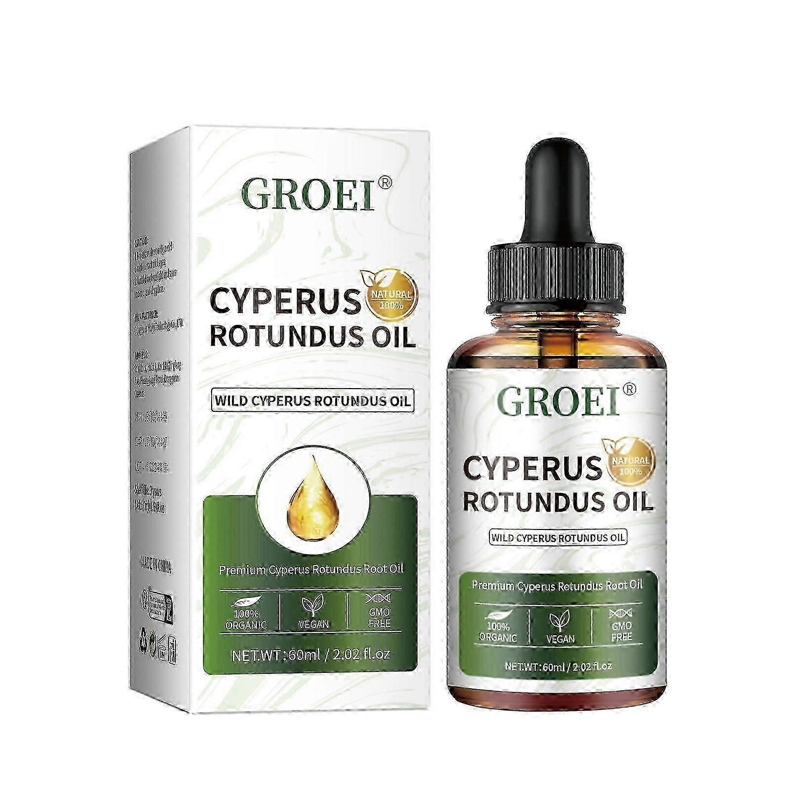 Cyperus Rotundus Oil για Αποτρίχωση - 100% Φυσικό Κυπριακό Λάδι για Μείωση της Τριχοφυΐας του Σώματος, Λείο Δέρμα, Ενυδάτωση &; Καταπραϋντικό, Για Άνδρες & Γυναίκες