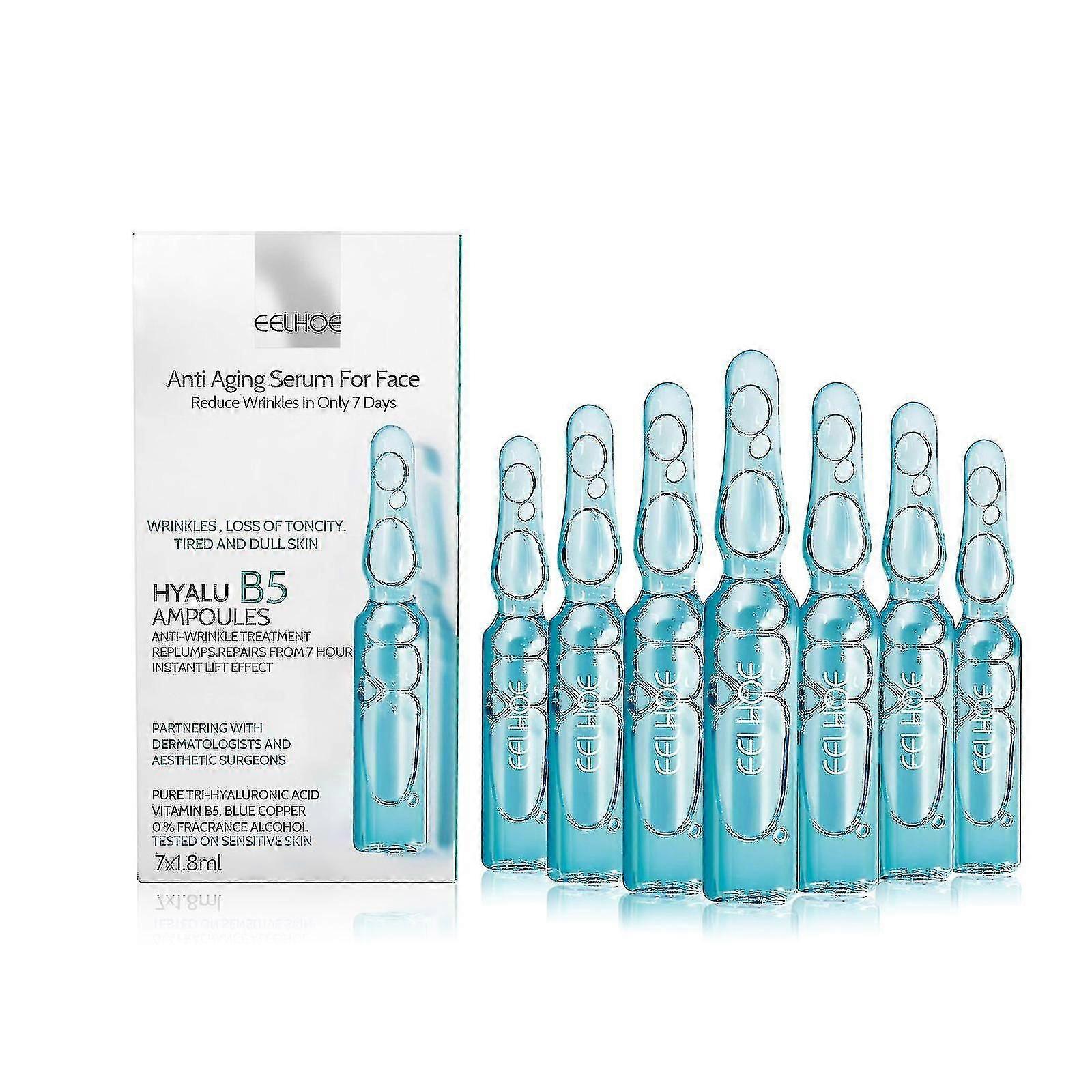 المضادة للتجاعيد أمبولة جوهر ثبات الجلد الشيخوخة رفع يتلاشى تجاعيد العين