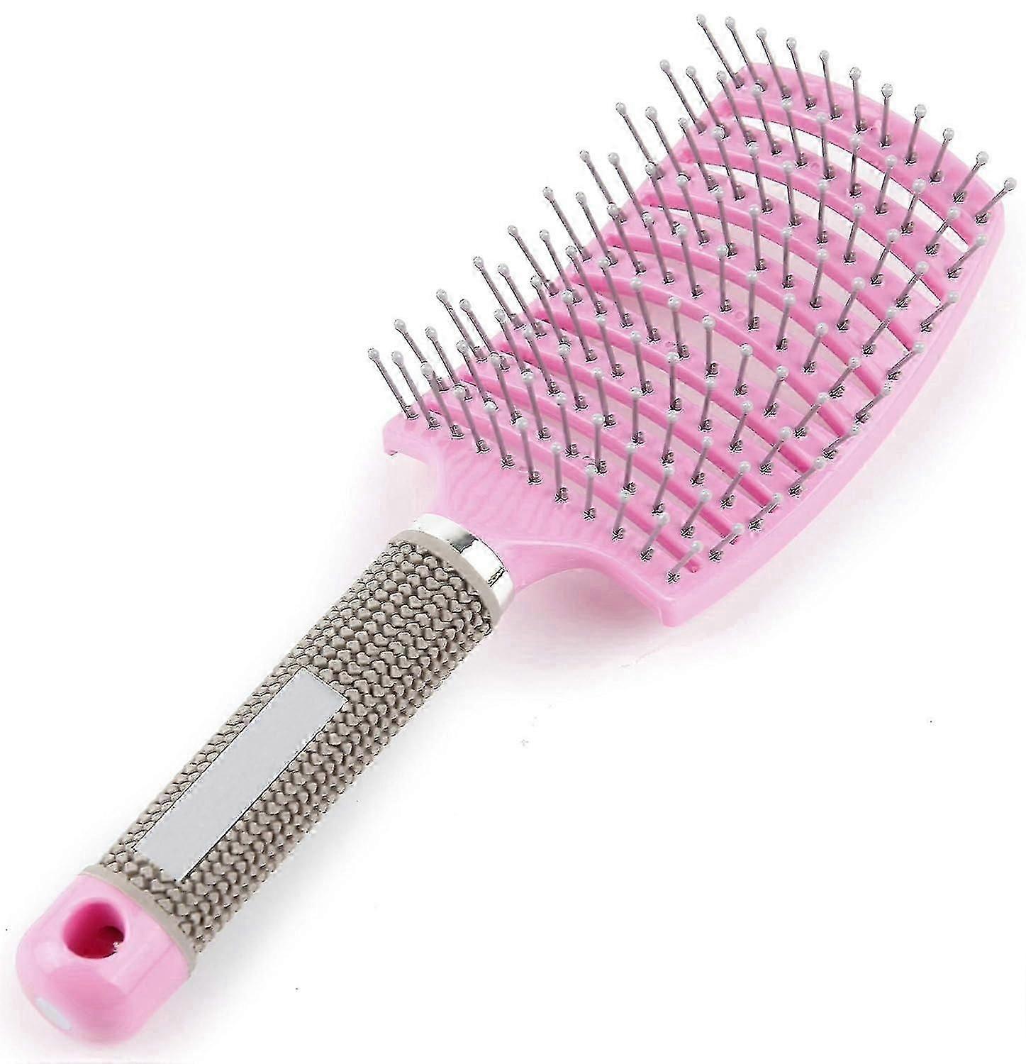 Curved Vented Styling Hair Brush for Fast Drying & Detangling