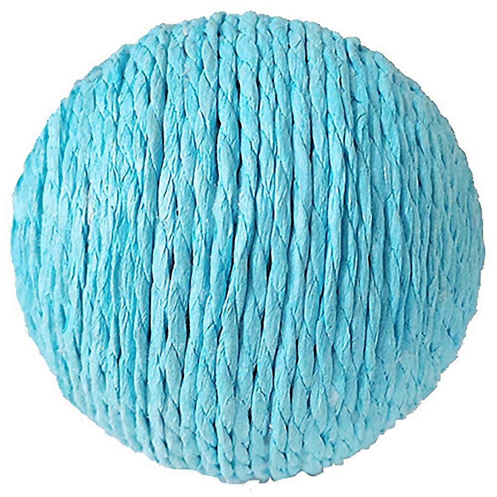 Extra Large 4 Inch Sisal Cat Top Toy (Blue)