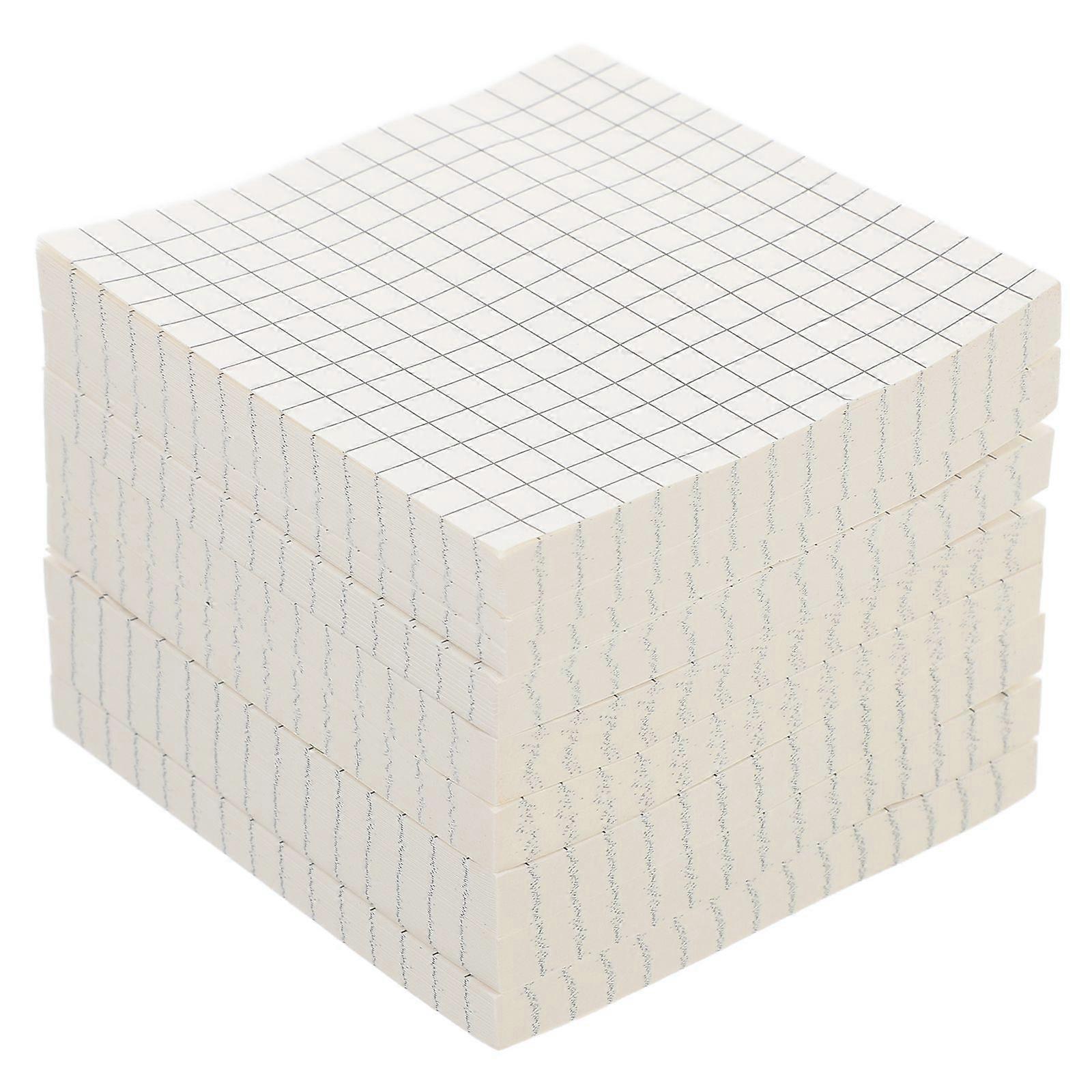 8 Books School Note Pads Daily Use Memo Stickers Multi-function Note Stickers Note Supply