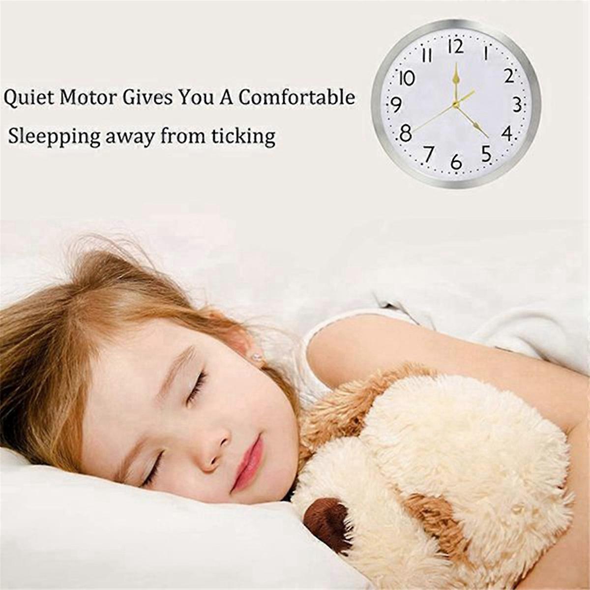 10Pcs Silent Movement Mechanism Sets Spindle Hands Wall Quartz DIY Clock Movement Mechanism Repair Part Clock Kit